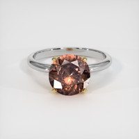 3.34 Ct. Gemstone Ring, 14K Yellow & White 1