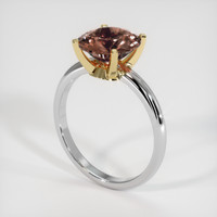 3.34 Ct. Gemstone Ring, 14K Yellow & White 2