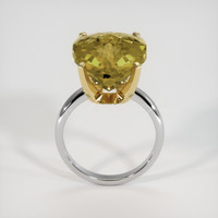 12.07 Ct. Gemstone Ring, 14K Yellow & White 3