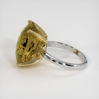 12.07 Ct. Gemstone Ring, 14K Yellow & White 4