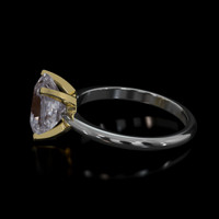 2.00 Ct. Gemstone Ring, 14K Yellow & White 4