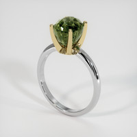 4.03 Ct. Gemstone Ring, 14K Yellow & White 2