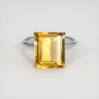 4.87 Ct. Gemstone Ring, 14K Yellow & White 1