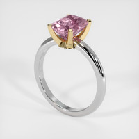 1.79 Ct. Gemstone Ring, 14K Yellow & White 2