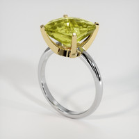 4.55 Ct. Gemstone Ring, 14K Yellow & White 2