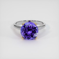 5.05 Ct. Gemstone Ring, 14K Yellow & White 1