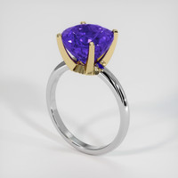 5.05 Ct. Gemstone Ring, 14K Yellow & White 2