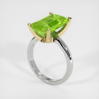 7.27 Ct. Gemstone Ring, 14K Yellow & White 2