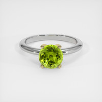 1.31 Ct. Gemstone Ring, 18K Yellow & White 1