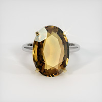 8.55 Ct. Gemstone Ring, 18K Yellow & White 1