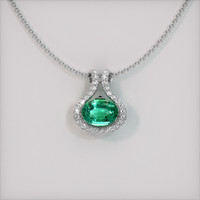 Emerald Pendant 1.23 Ct., Platinum 950 Preview