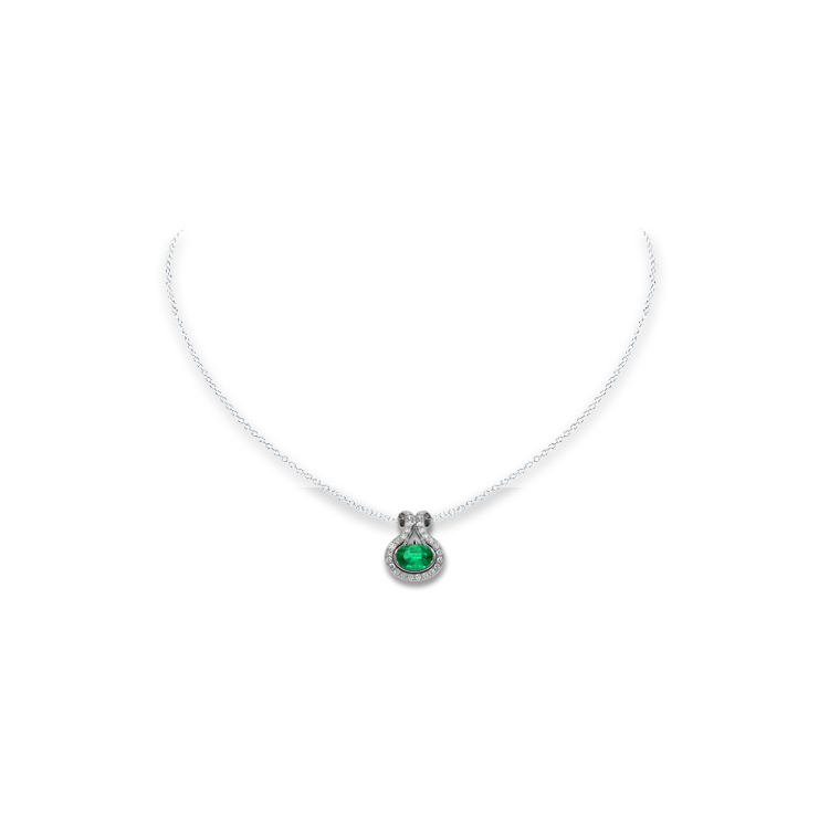 Jewelry image on model