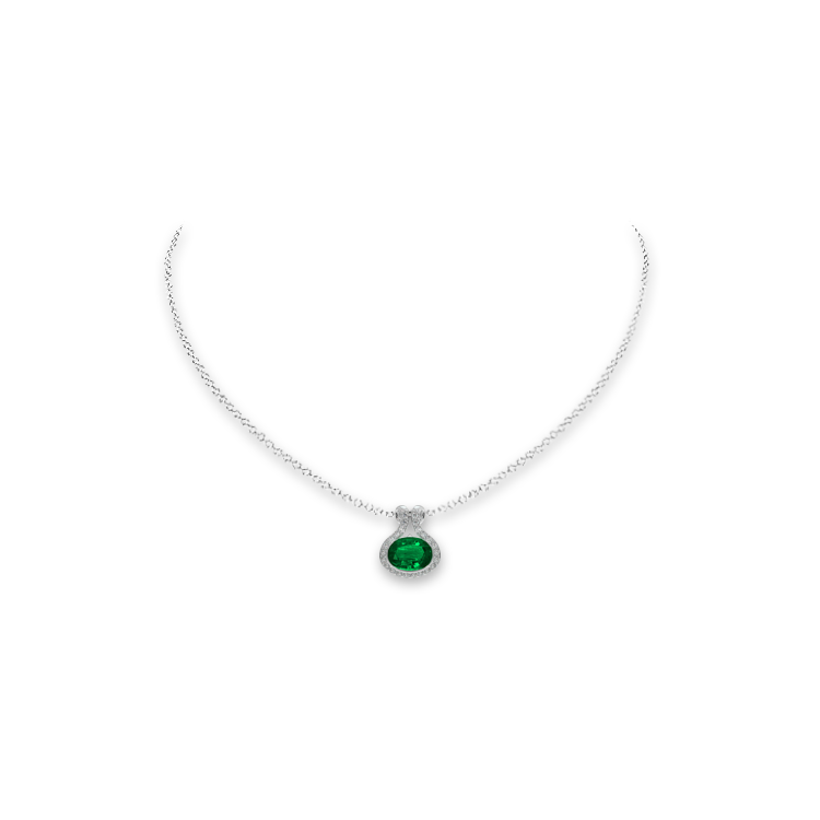 Jewelry image on model