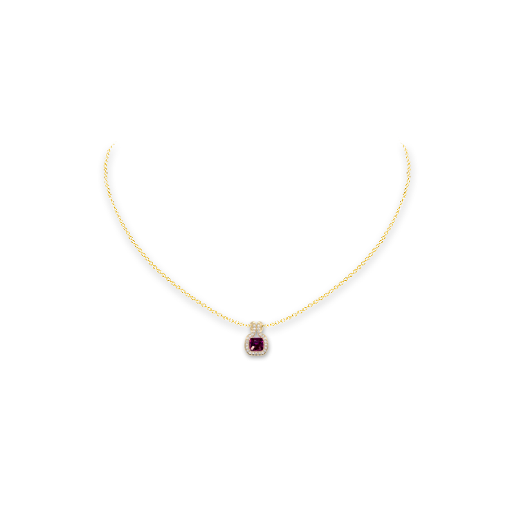 Jewelry image on model