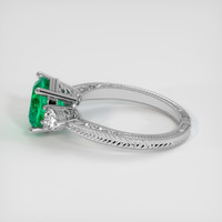 2.11 Ct. Emerald Ring, Platinum 950 4