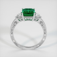 2.07 Ct. Emerald Ring, Platinum 950 3