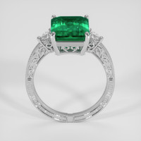 4.31 Ct. Emerald Ring, Platinum 950 3