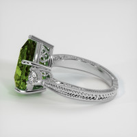 6.30 Ct. Gemstone Ring, Platinum 950 4