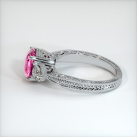2.09 Ct. Pink Sapphire Ring, Platinum 950 4