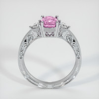 1.41 Ct. Pink Sapphire Ring, Platinum 950 3