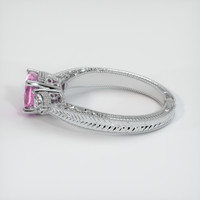 1.41 Ct. Pink Sapphire Ring, Platinum 950 4