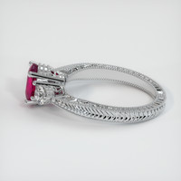 1.24 Ct. Ruby Ring, Platinum 950 4