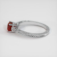 1.12 Ct. Ruby Ring, Platinum 950 4