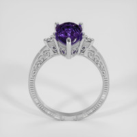2.56 Ct. Purple Sapphire Ring, Platinum 950 3