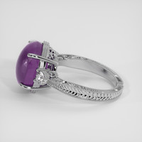 13.93 Ct. Purple Sapphire Ring, Platinum 950 4