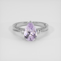 2.25 Ct. Purple Sapphire Ring, Platinum 950 1