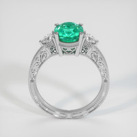 2.09 Ct. Emerald Ring, Platinum 950 3