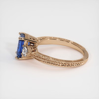 1.72 Ct. Blue Sapphire Ring, 18K Rose Gold 4