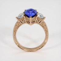 2.87 Ct. Sapphire Ring, 18K Rose Gold 3