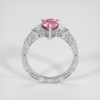 1.54 Ct. Padparadscha Sapphire Ring, 10K White Gold 3