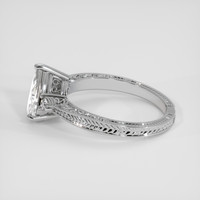 1.64 Ct. White Sapphire Ring, 14K White Gold 4