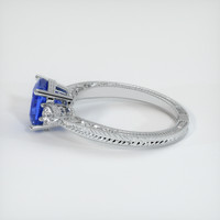 1.90 Ct. Sapphire Ring, 18K White Gold 4