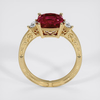 3.07 Ct. Gemstone Ring, 14K Yellow Gold 3
