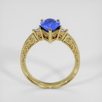 2.01 Ct. Blue Sapphire Ring, 14K Yellow Gold 3