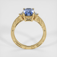1.95 Ct. Bi Color Sapphire Ring, 14K Yellow Gold 3