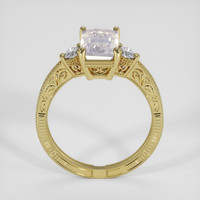 1.93 Ct. Rainbow Moonstone Ring, 18K Yellow Gold 3