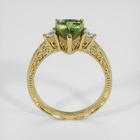 2.61 Ct. Alexandrite Ring, 18K Yellow Gold 3