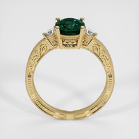 1.13 Ct. Sapphire Ring, 18K Yellow Gold 3