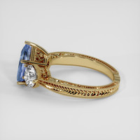2.55 Ct. Blue Sapphire Ring, 18K Yellow Gold 4