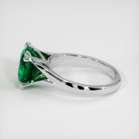 2.87 Ct. Emerald   Ring, Platinum 950 4