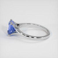2.17 Ct. Blue Sapphire Ring, Platinum 950 4