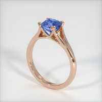 2.01 Ct. Sapphire Ring, 14K Rose Gold 2