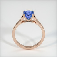 2.01 Ct. Sapphire Ring, 14K Rose Gold 3