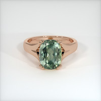 3.64 Ct. Sapphire Ring, 14K Rose Gold 1