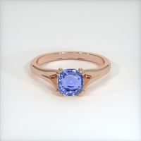 2.01 Ct. Sapphire Ring, 18K Rose Gold 1