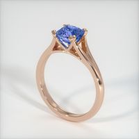 2.01 Ct. Sapphire Ring, 18K Rose Gold 2